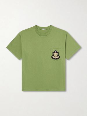 Logo-Appliquéd Cotton-Jersey T-Shirt Logo-Appliquéd Cotton-Jersey T-Shirt