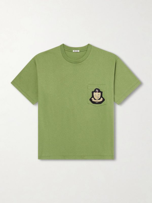 Logo-Appliquéd Cotton-Jersey T-Shirt Logo-Appliquéd Cotton-Jersey T-Shirt