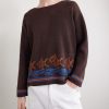 Fish School Intarsia-Knit Cotton Sweater - FR Fish School Intarsia-Knit Cotton Sweater - FR