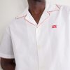 Redbud Camp-Collar Logo-Embroidered Cotton Shirt - CU Redbud Camp-Collar Logo-Embroidered Cotton Shirt - CU