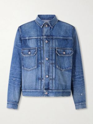 + BEYONDEXX Distressed Denim Jacket + BEYONDEXX Distressed Denim Jacket