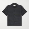 Striped Satin Shirt