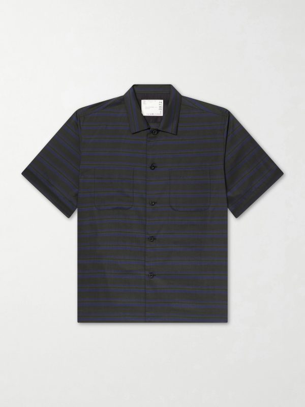 Striped Satin Shirt