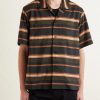 Striped Satin Shirt - FR Striped Satin Shirt - FR