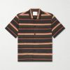 Striped Satin Shirt Striped Satin Shirt
