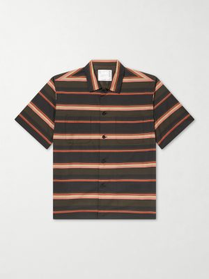 Striped Satin Shirt