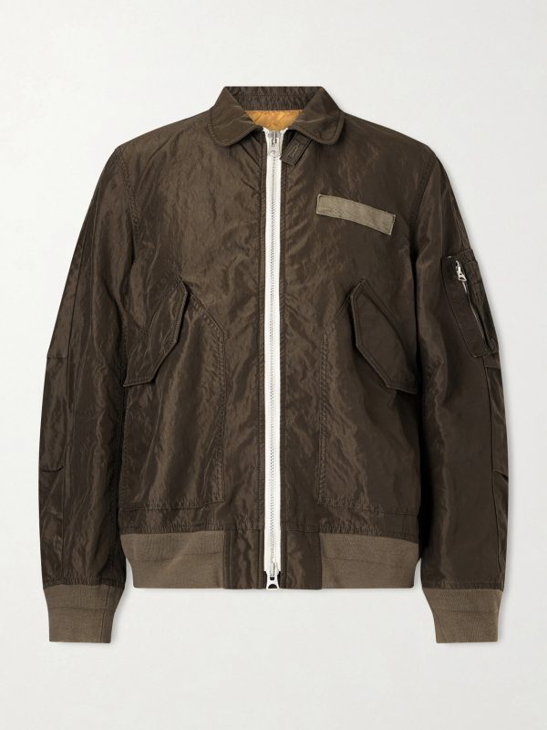 Shell Bomber Jacket Shell Bomber Jacket