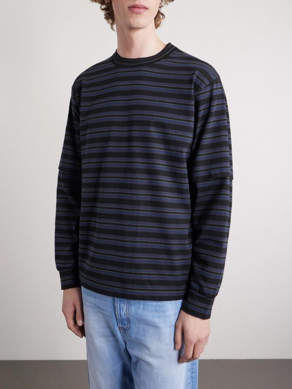 Striped Cotton-Jersey T-Shirt - FR