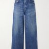 + BEYONDEXX Wide-Leg Belted Distressed Jeans + BEYONDEXX Wide-Leg Belted Distressed Jeans