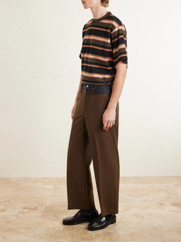 Striped Cotton-Jersey T-Shirt - OU