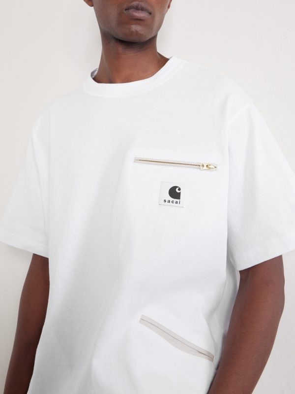 + Carhartt WIP Logo-Appliquéd Cotton-Jersey T-Shirt - CU + Carhartt WIP Logo-Appliquéd Cotton-Jersey T-Shirt - CU