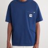 + Carhartt WIP Logo-Appliquéd Cotton-Jersey T-Shirt - FR + Carhartt WIP Logo-Appliquéd Cotton-Jersey T-Shirt - FR