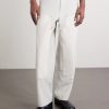 + Carhartt WIP Duck Wide-Leg Belted Grain de Poudre and Cotton-Canvas Trousers - FR + Carhartt WIP Duck Wide-Leg Belted Grain de Poudre and Cotton-Canvas Trousers - FR