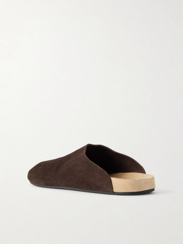 Hudson Two Slip On Suede Slippers - BK Hudson Two Slip On Suede Slippers - BK