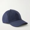 Caspian Coated-Cotton Baseball Cap Caspian Coated-Cotton Baseball Cap
