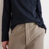 Time Straight-Leg Cotton Trousers - E2 Time Straight-Leg Cotton Trousers - E2