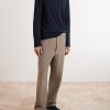 Time Straight-Leg Cotton Trousers - OU Time Straight-Leg Cotton Trousers - OU
