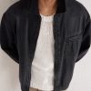 Tarquin Corduroy-Trimmed Denim Jacket - E1 Tarquin Corduroy-Trimmed Denim Jacket - E1