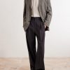 Thom Straight-Leg Wool Trousers - OU Thom Straight-Leg Wool Trousers - OU
