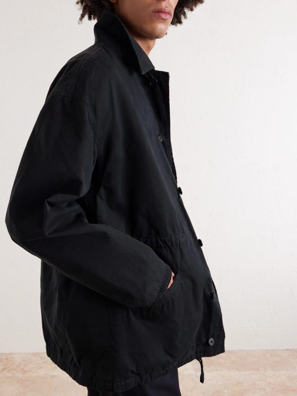 Maxence Coated-Cotton Jacket - E2 Maxence Coated-Cotton Jacket - E2