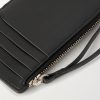 Small Zipped Full-Grain Leather Wallet - CU