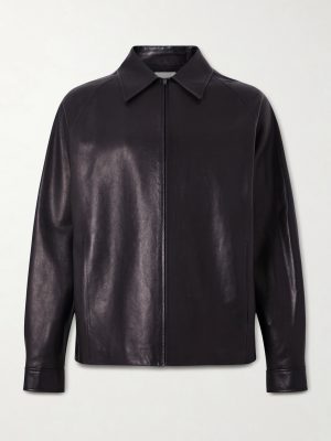 Mount Leather Blouson Jacket Mount Leather Blouson Jacket