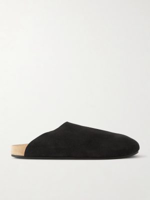 Hudson Two Slip On Suede Slippers