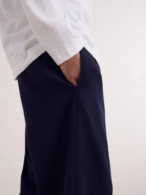 Ari Straight-Leg Wool Trousers - CU Ari Straight-Leg Wool Trousers - CU