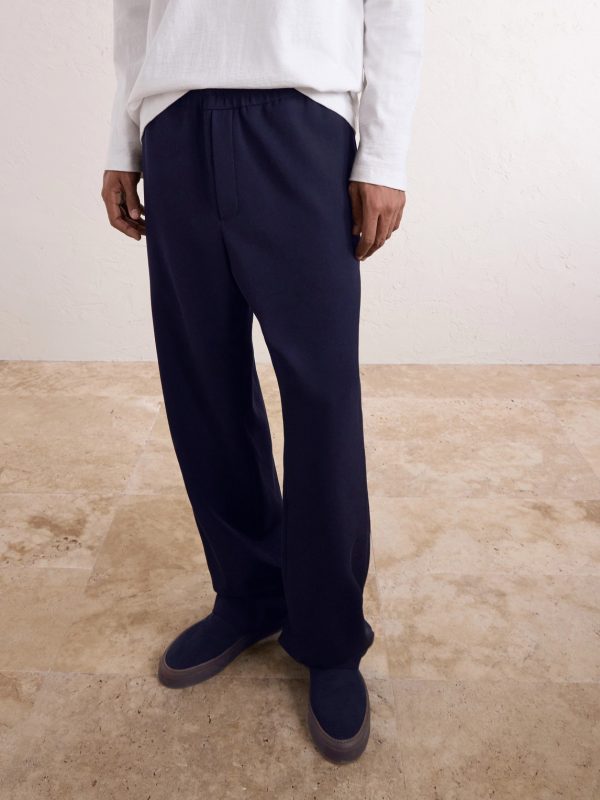 Ari Straight-Leg Wool Trousers - FR Ari Straight-Leg Wool Trousers - FR