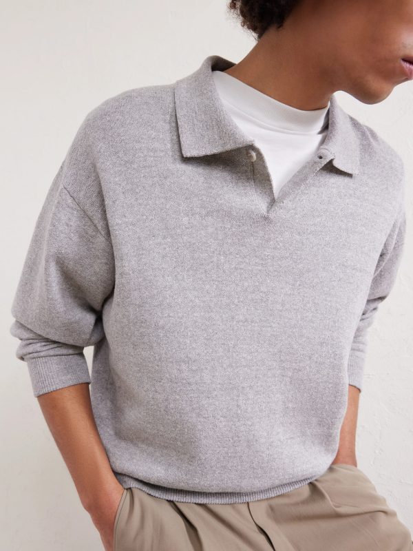 Kirin Cotton Polo Sweater - CU