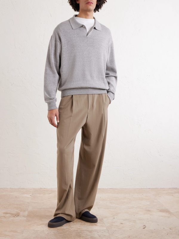 Kirin Cotton Polo Sweater - OU