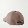 Caspian Coated-Cotton Baseball Cap - BK