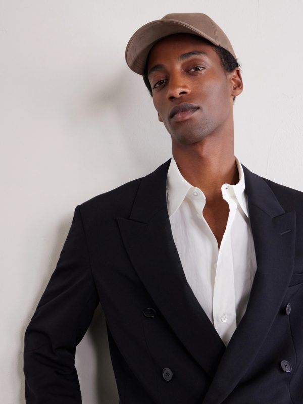 Caspian Coated-Cotton Baseball Cap - OU