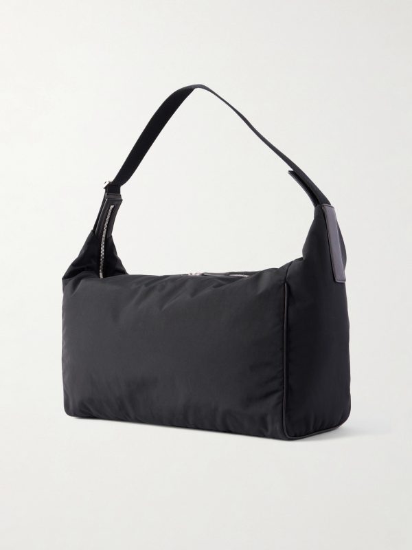 E/W Logan Shell Messenger Bag - BK
