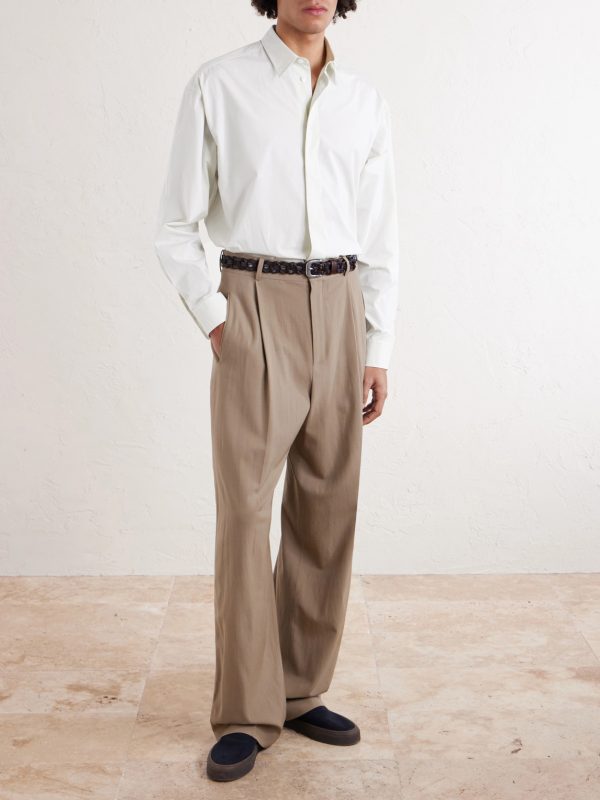 Nilo Cotton-Poplin Shirt - OU