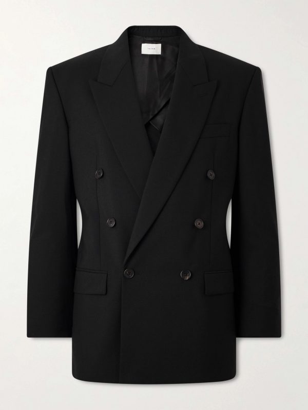 Mazzy Double-Breasted Wool Jacket