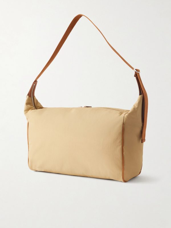 E/W Logan Shell Messenger Bag - BK