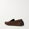 New Lucca Slip On Suede Loafers - BK New Lucca Slip On Suede Loafers - BK