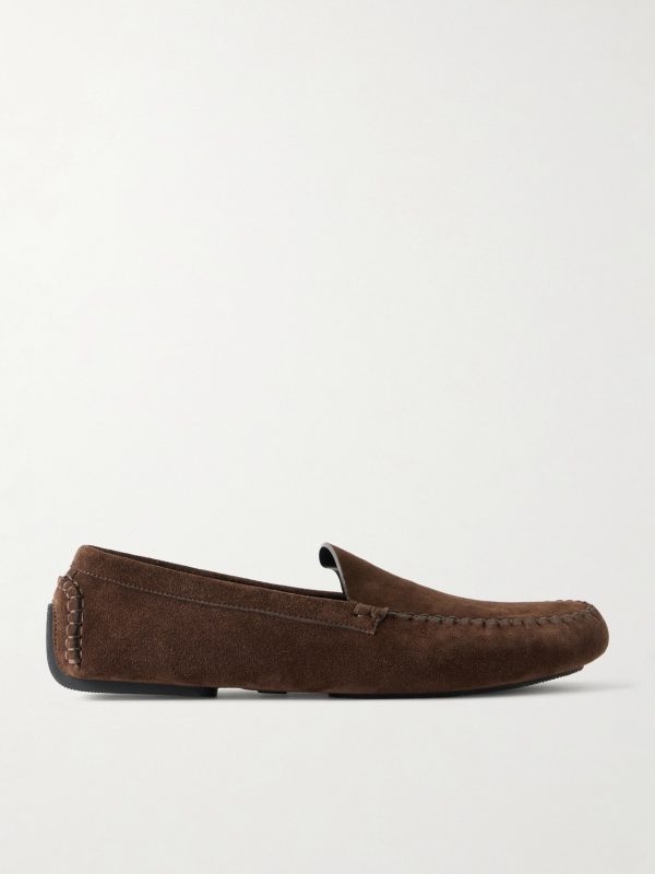 New Lucca Slip On Suede Loafers New Lucca Slip On Suede Loafers