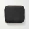 Small Zip Leather Billfold Wallet - BK Small Zip Leather Billfold Wallet - BK