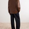 Mount Leather Blouson Jacket - BK Mount Leather Blouson Jacket - BK