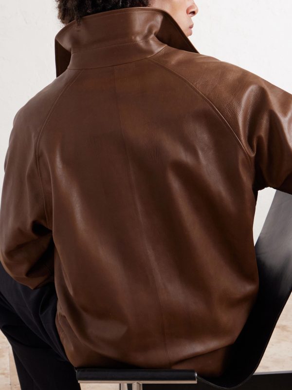Mount Leather Blouson Jacket - E1 Mount Leather Blouson Jacket - E1