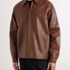 Mount Leather Blouson Jacket - FR Mount Leather Blouson Jacket - FR