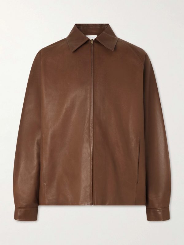 Mount Leather Blouson Jacket Mount Leather Blouson Jacket