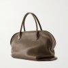 Agnes 16 Full-Grain Leather Tote Bag - BK Agnes 16 Full-Grain Leather Tote Bag - BK