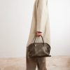 Agnes 16 Full-Grain Leather Tote Bag - E2 Agnes 16 Full-Grain Leather Tote Bag - E2