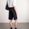 Sayed Wide-Leg Pleated Wool-Twill Shorts - BK Sayed Wide-Leg Pleated Wool-Twill Shorts - BK