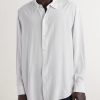 Granada Pinstriped Silk Shirt - FR Granada Pinstriped Silk Shirt - FR
