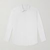 Granada Pinstriped Silk Shirt Granada Pinstriped Silk Shirt