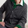 Evening Alpaca-Blend Cardigan - CU